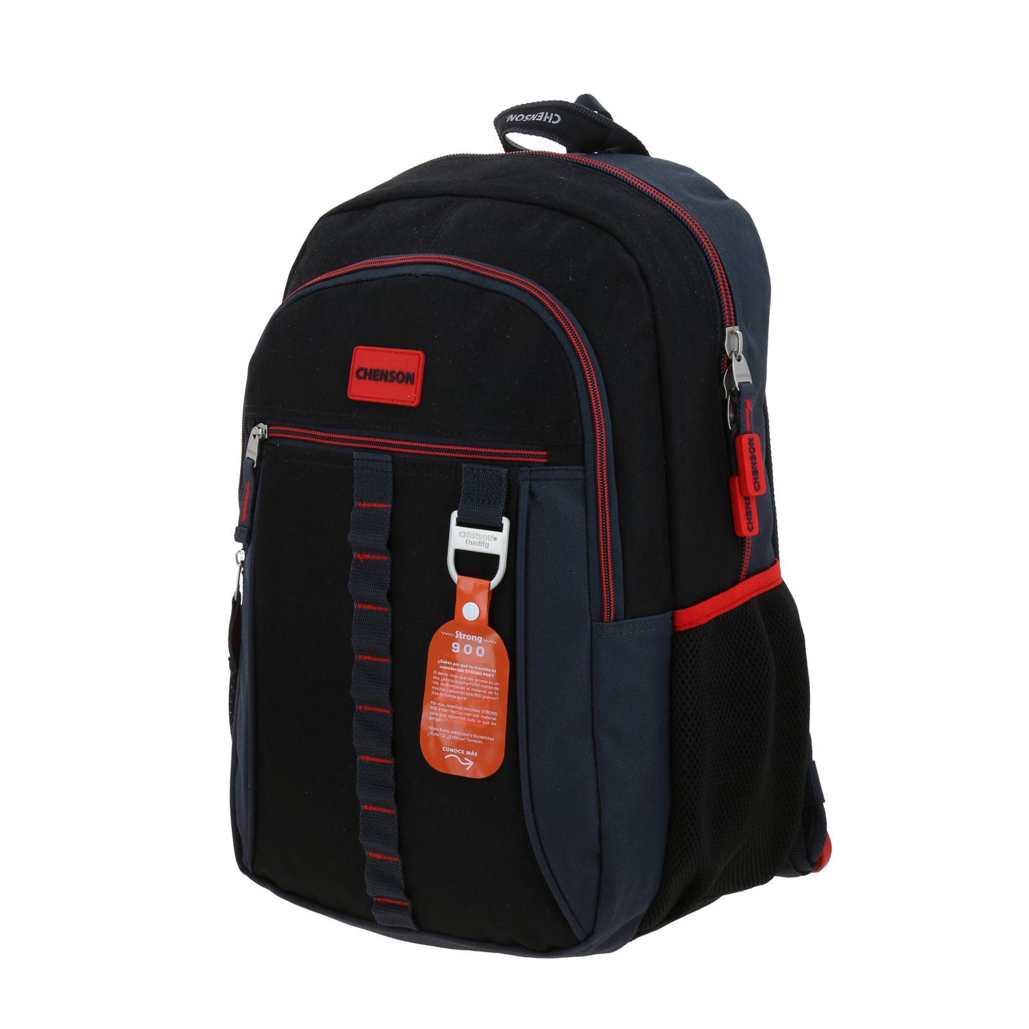 Mochila Chenson Original Rojo 30L - Escolar Resistente 2