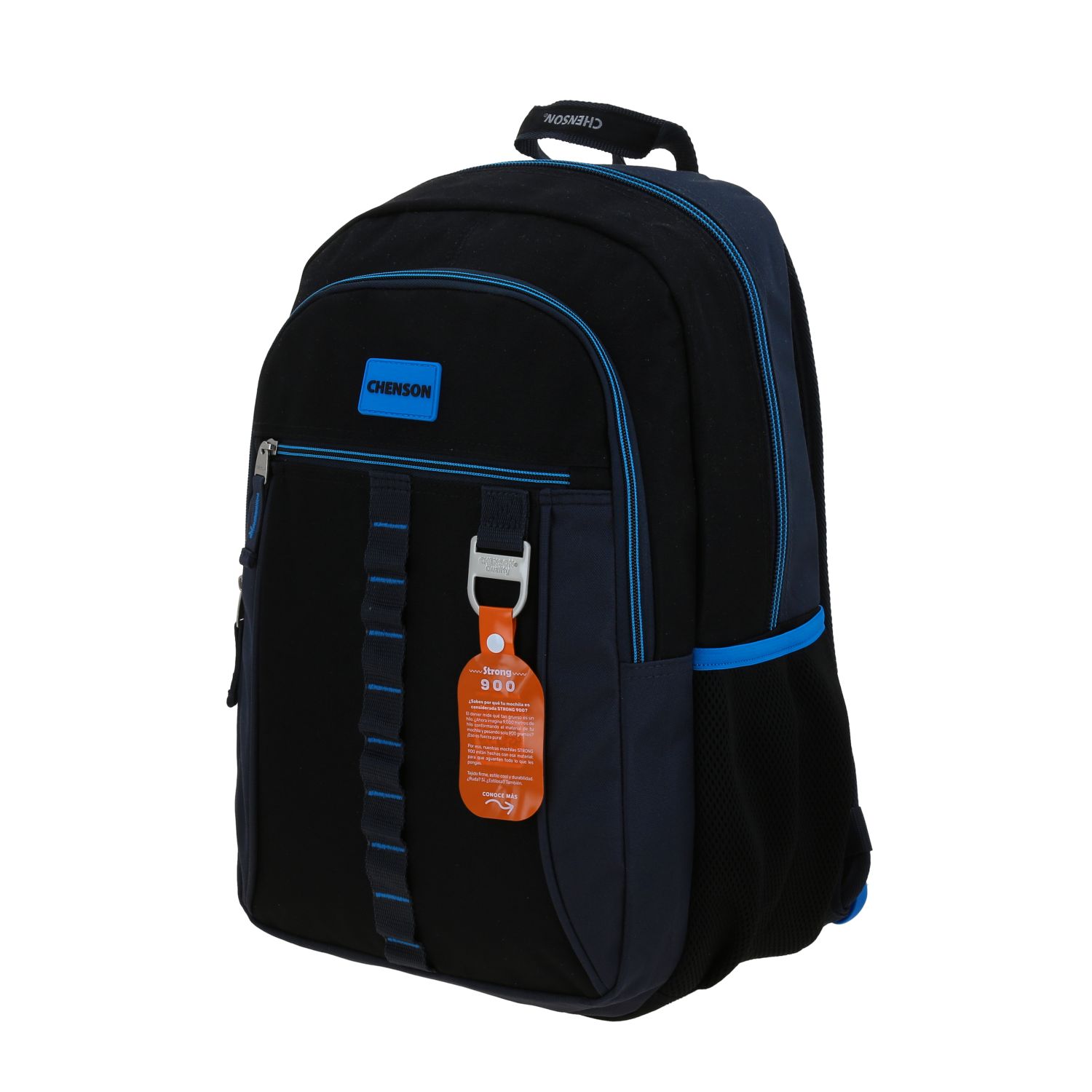 Mochila Chenson Original Turquesa 30x43 - Escolar Resistente 2
