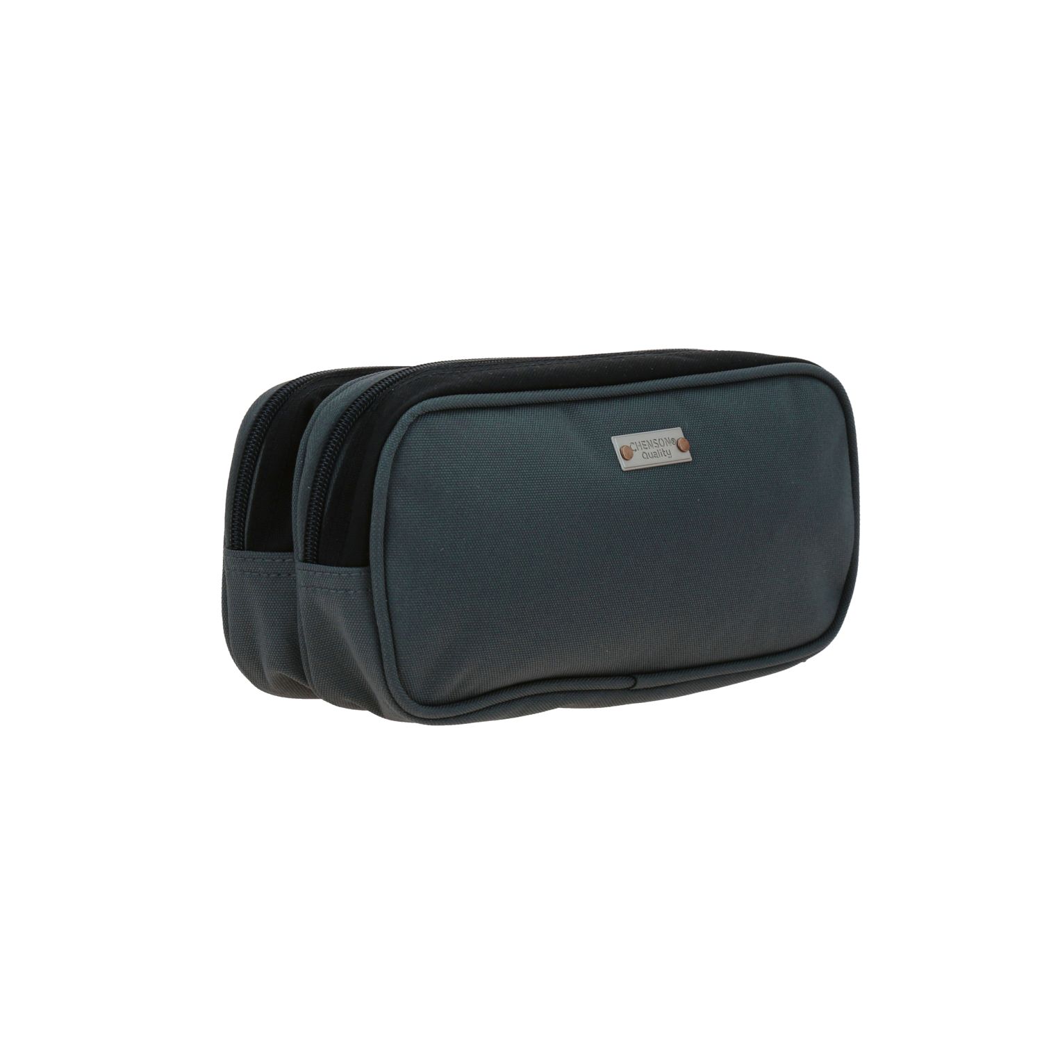Lapicera Chenson Original Gris 23cm | Estuche Escolar Resistente 3