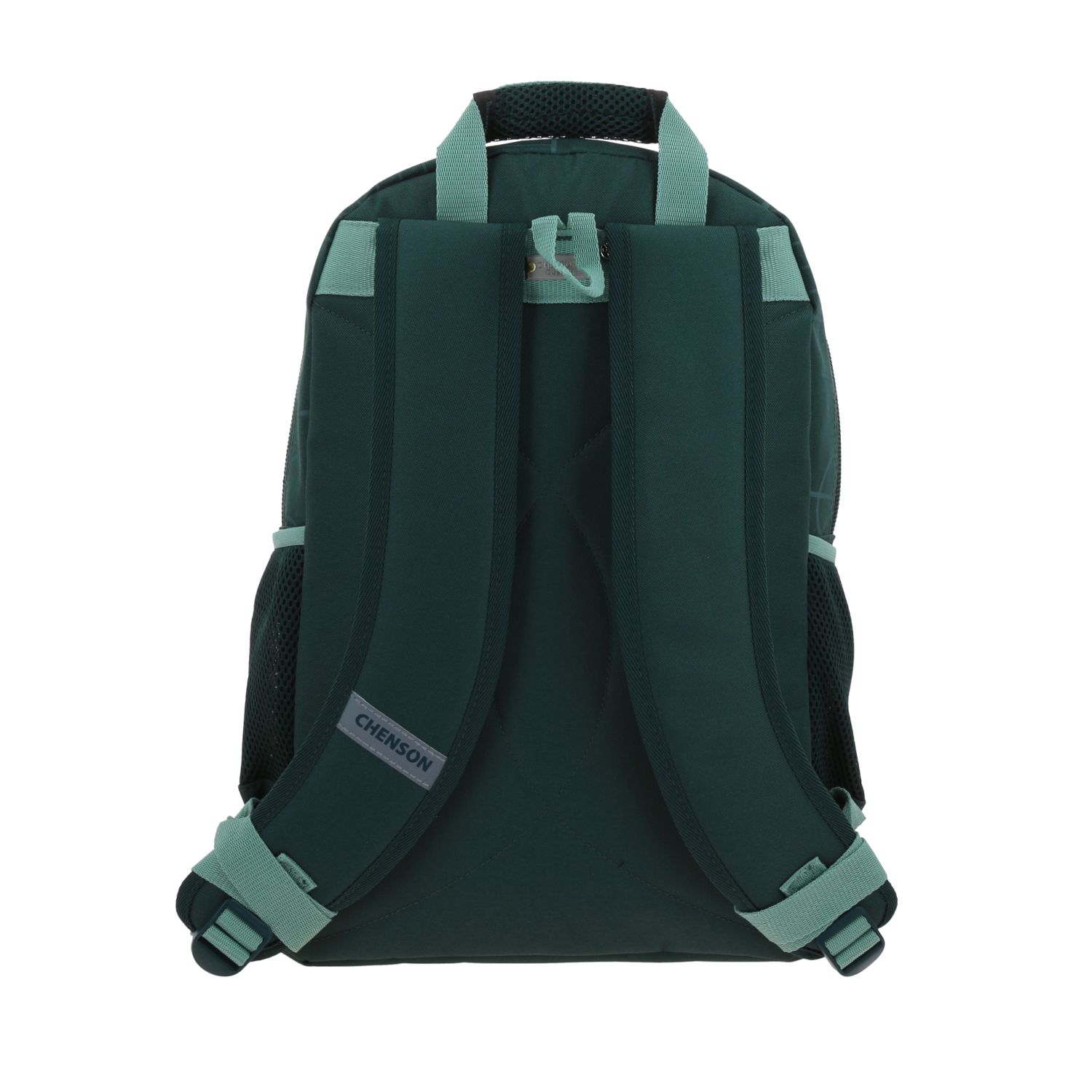 Mochila Chenson Original Verde 31x43x18 Escolar Resistente 4