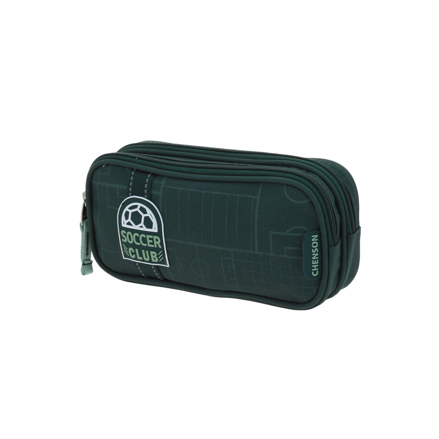 Lapicera Verde Chenson Original - Estuche Escolar 23cm 2