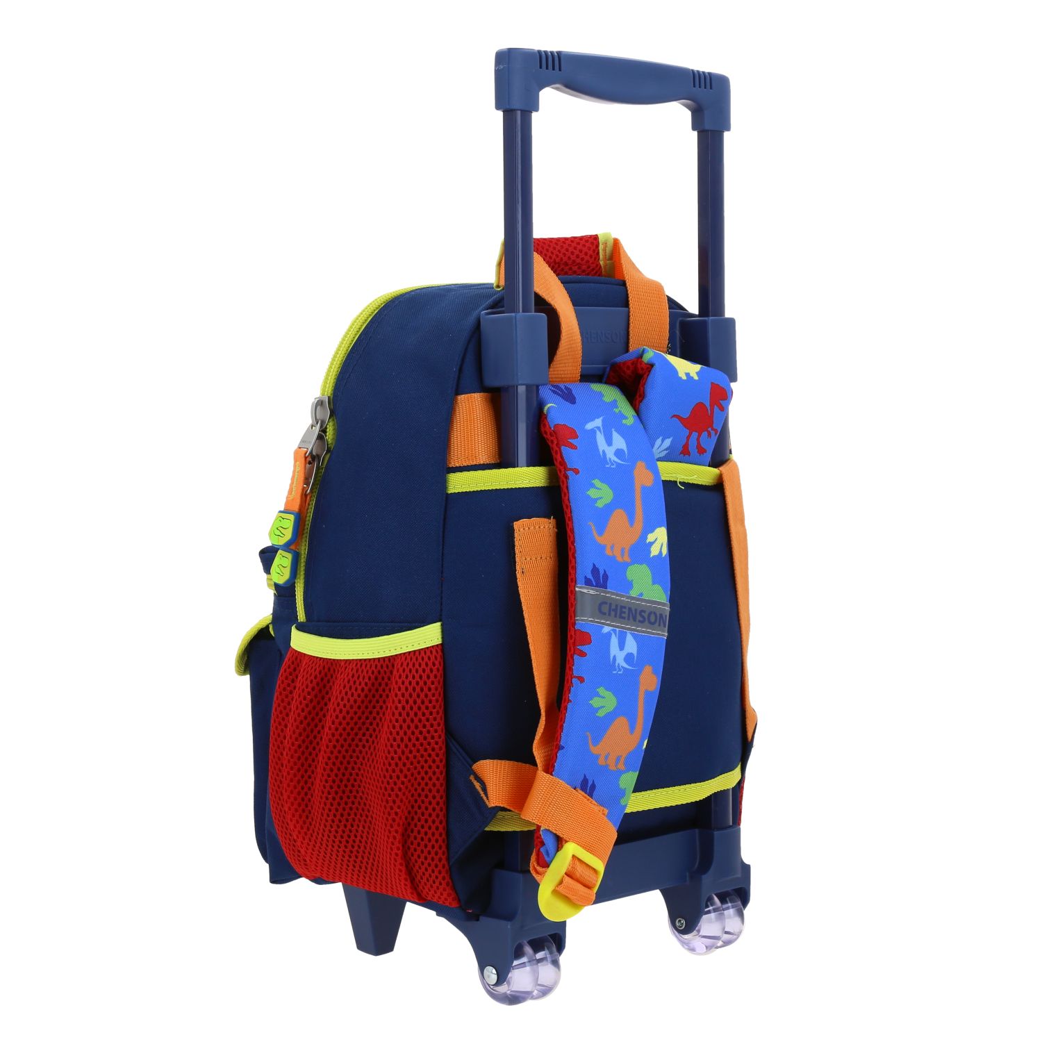 Mochila con Ruedas Chenson Original Azul - Escolar Resistente 3