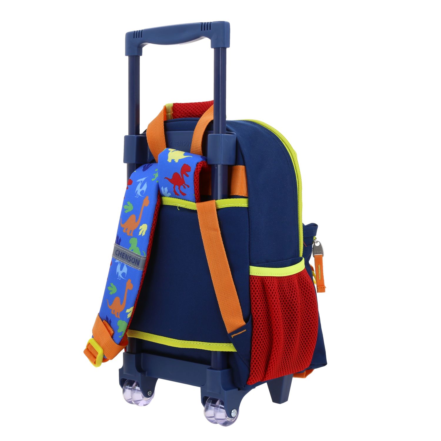 Mochila con Ruedas Chenson Original Azul - Escolar Resistente 5