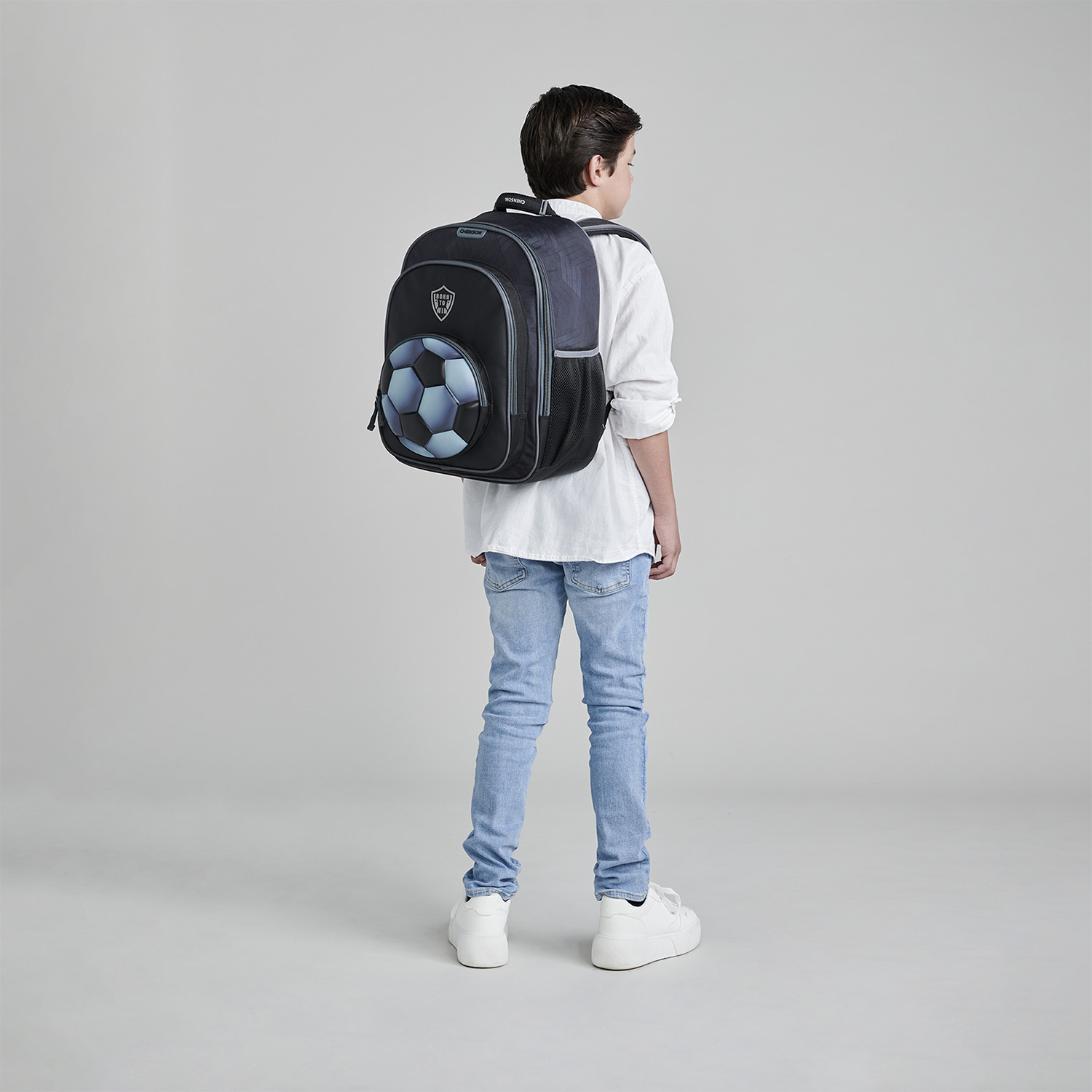 Mochila Chenson Original Negro 31cm | Backpack Resistente - vista 2
