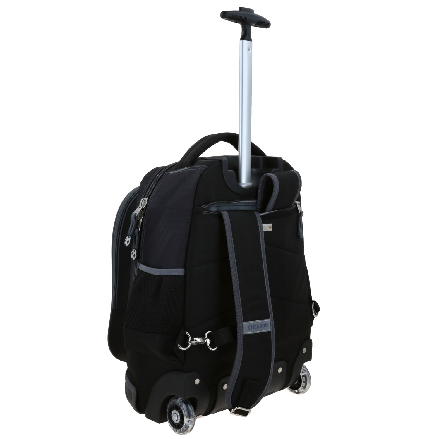Mochila con Ruedas Chenson Original Negro - Escolar 3