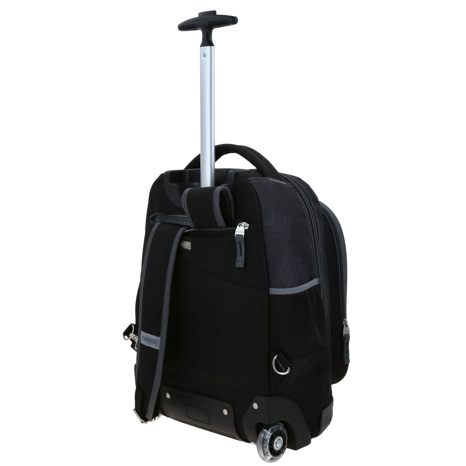 Mochila con Ruedas Chenson Original Negro - Escolar 5