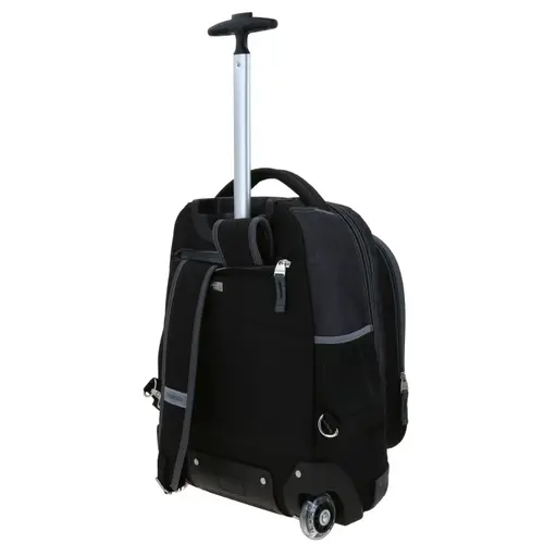 Mochila con Ruedas Chenson Original Negro - Escolar 5