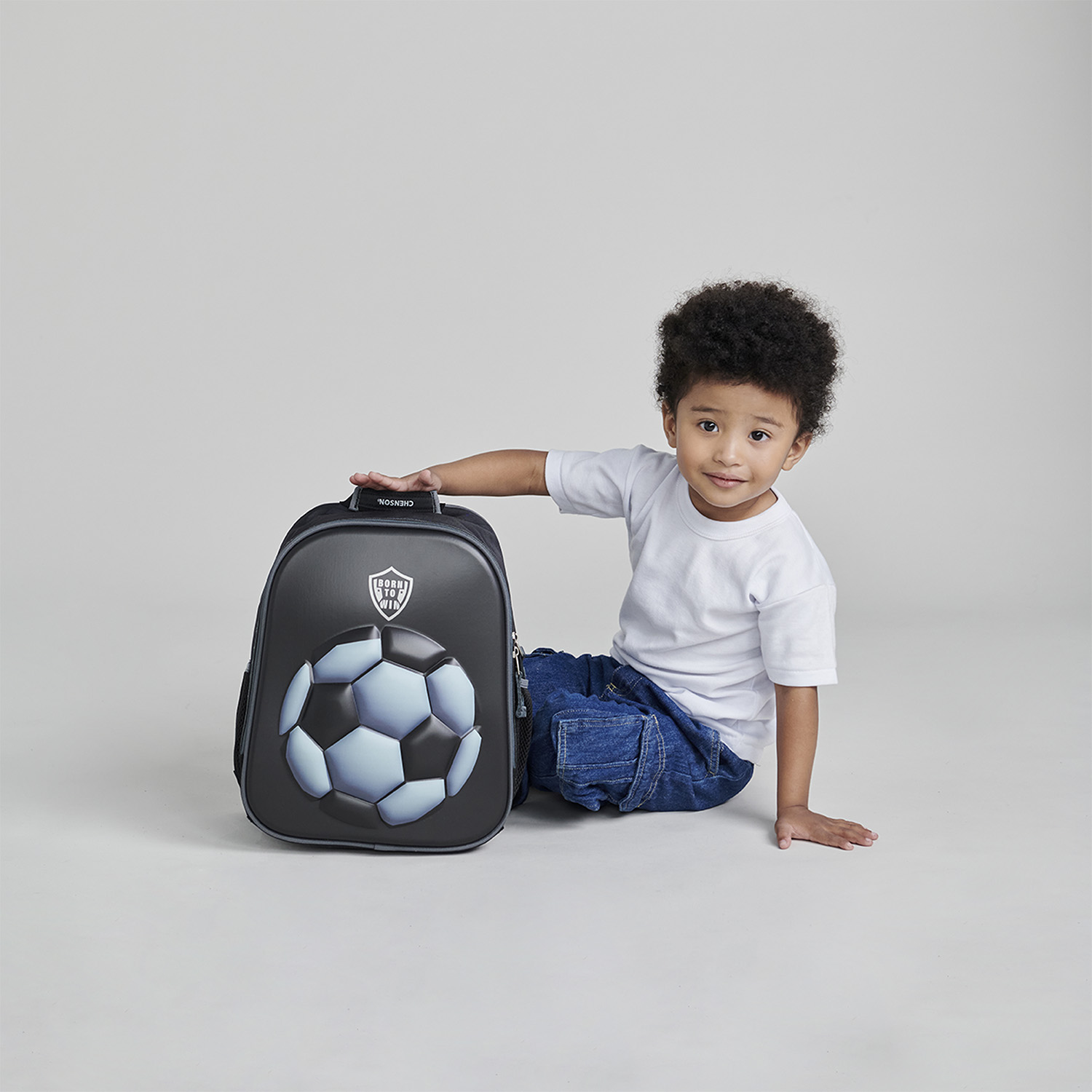 Mochila Escolar Chenson Original Negro 25x30x13 cm - vista 2