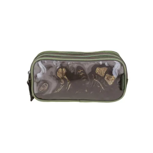 Lapicera Verde Seco Chenson Original | Estuche Escolar 23cm
