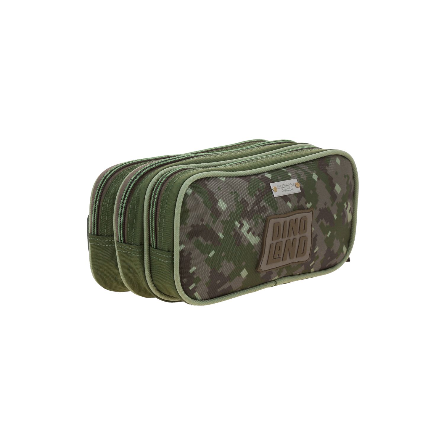 Lapicera Verde Seco Chenson Original | Estuche Escolar 23cm 3