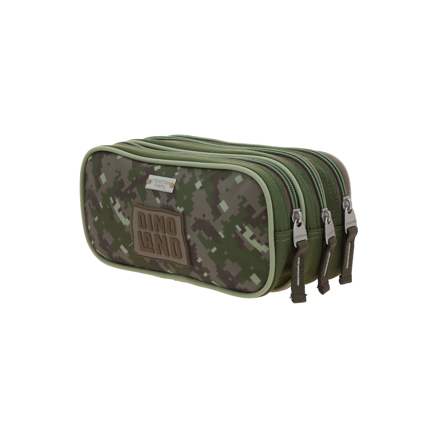 Lapicera Verde Seco Chenson Original | Estuche Escolar 23cm 5