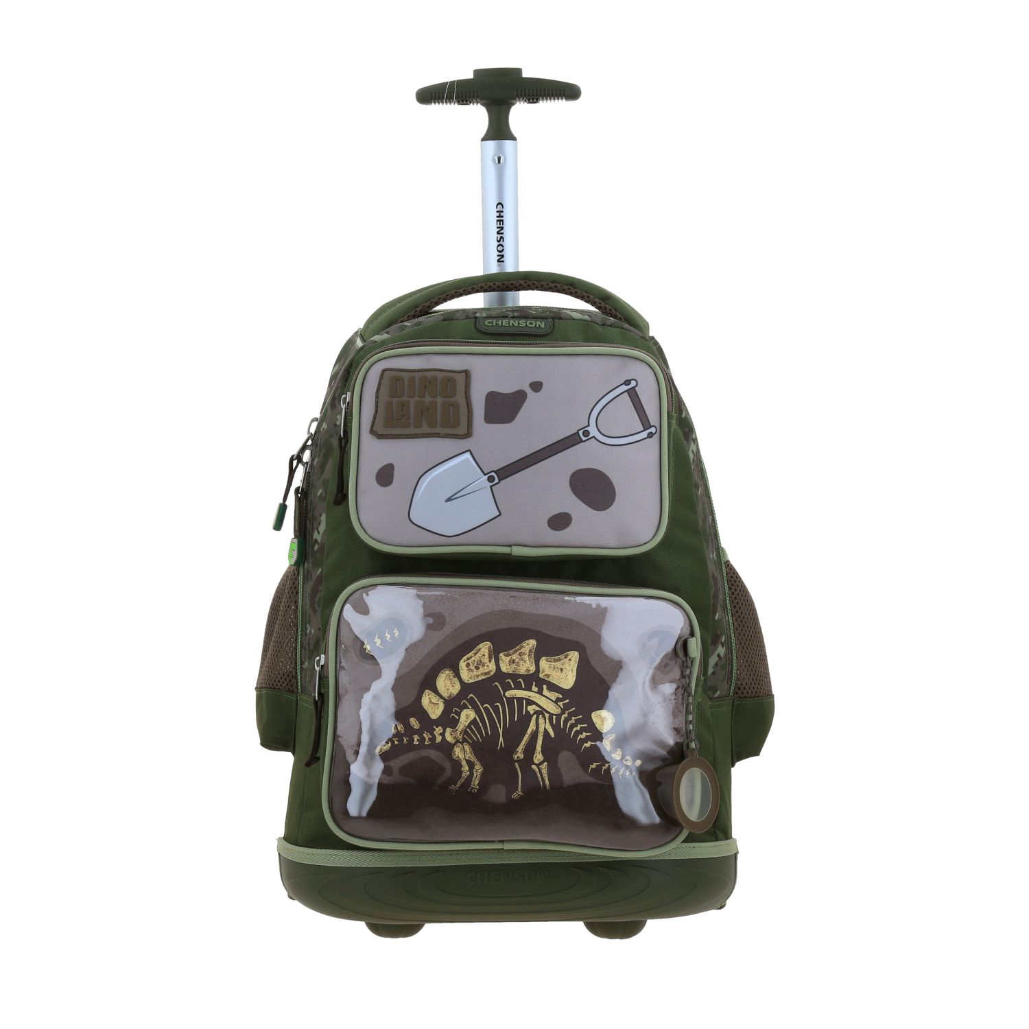 Kit Escolar Mochila + Mochila by Chenson Original Verde Seco 2