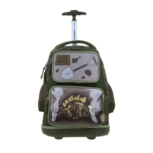 Mochila con Ruedas Chenson Original Verde Seco 33cm