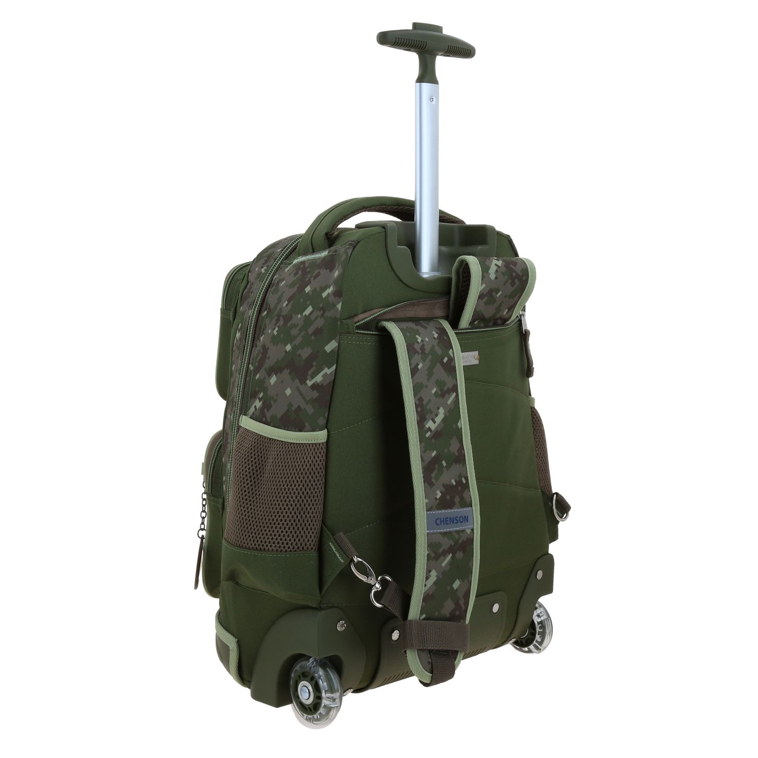 Mochila con Ruedas Chenson Original Verde Seco 33cm 3