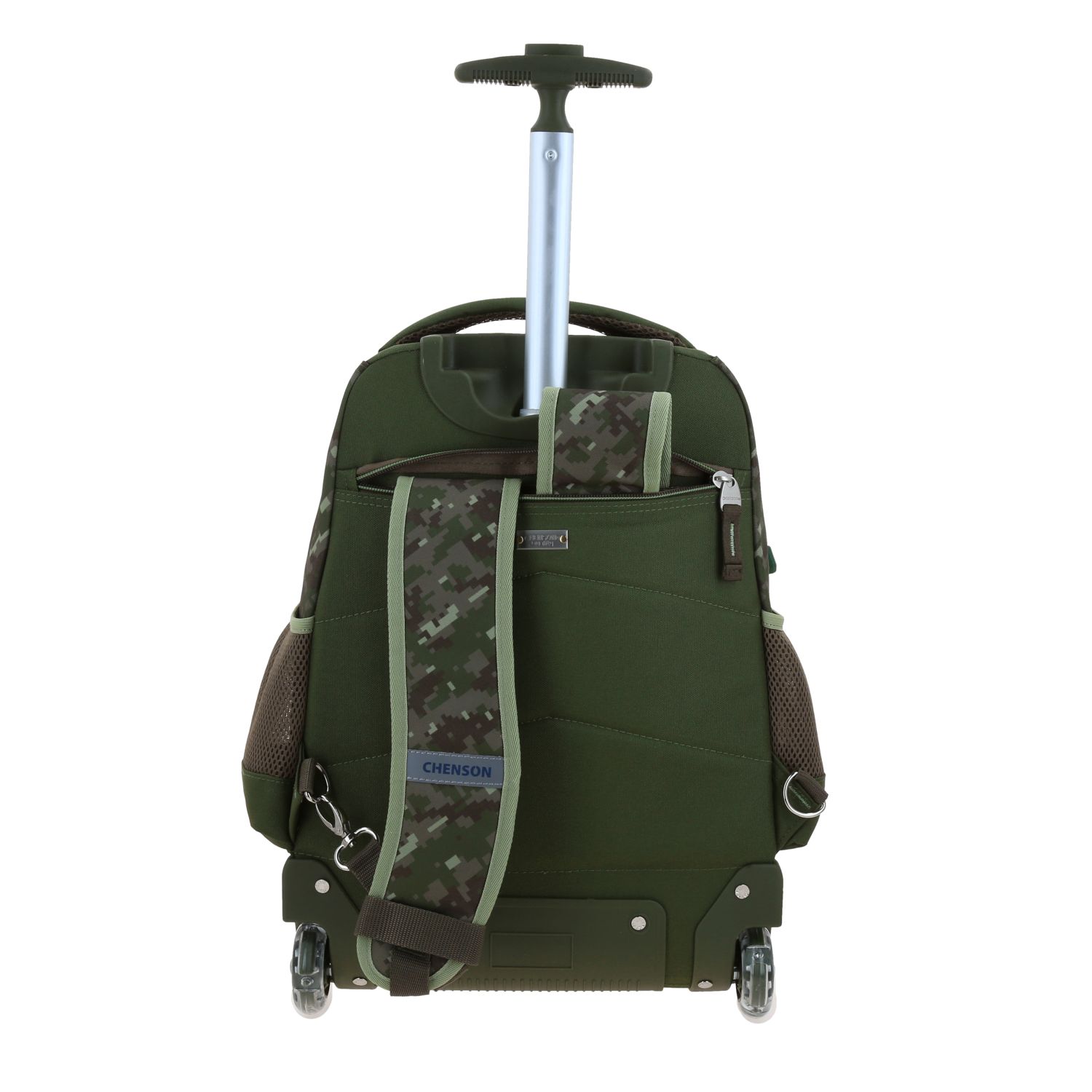 Mochila con Ruedas Chenson Original Verde Seco 33cm 4