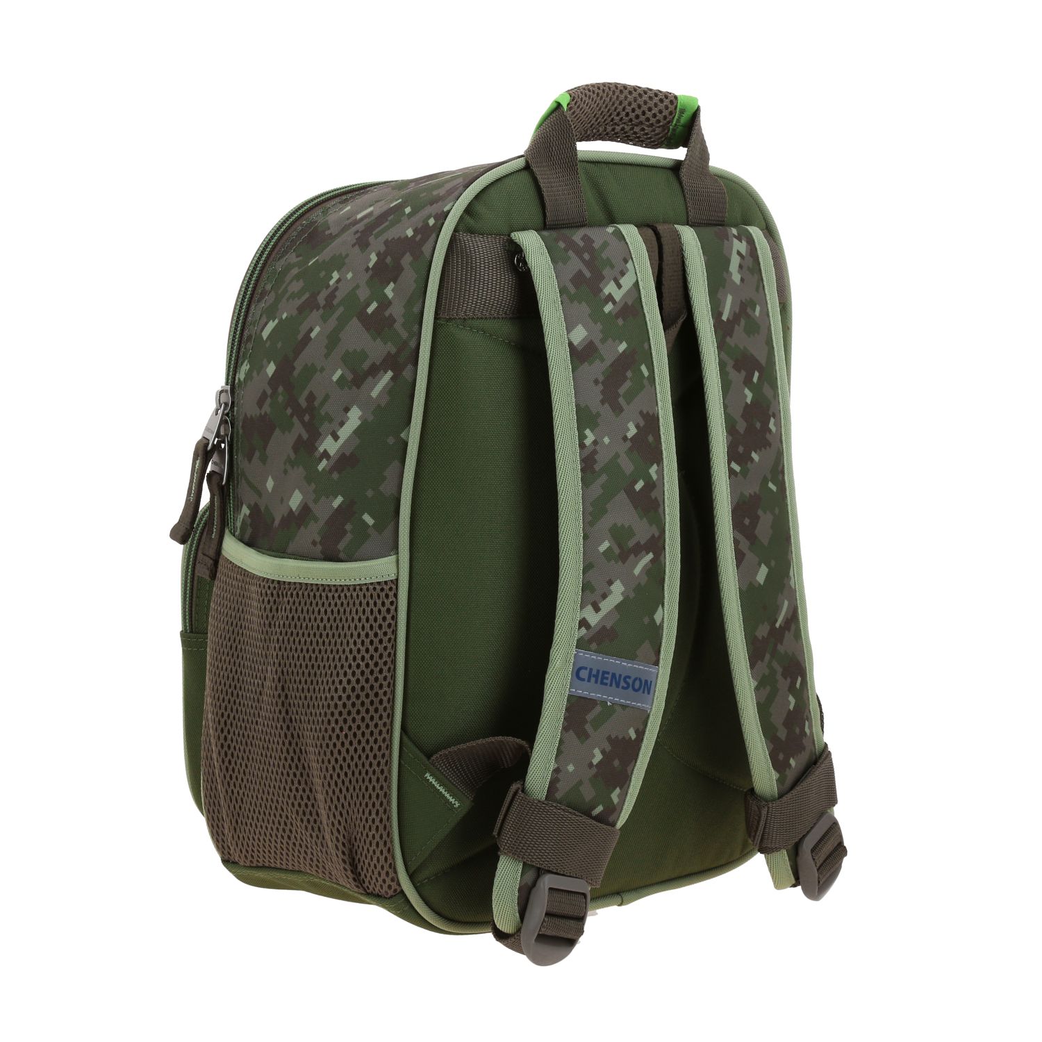 Mochila Chenson Original Verde Seco 25x30x13 cm Escolar 3