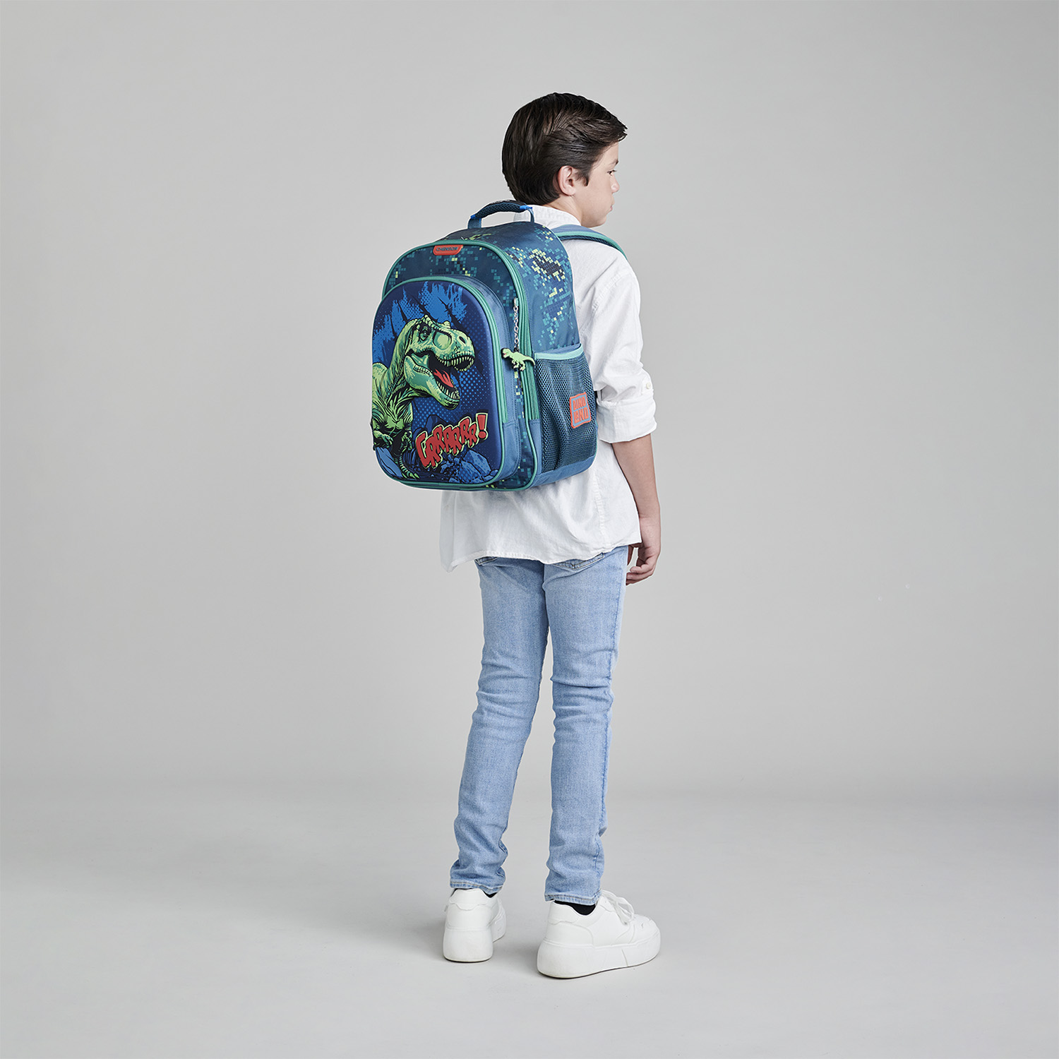 Mochila Chenson Original Azul 31x43x18 Escolar Resistente - vista 2