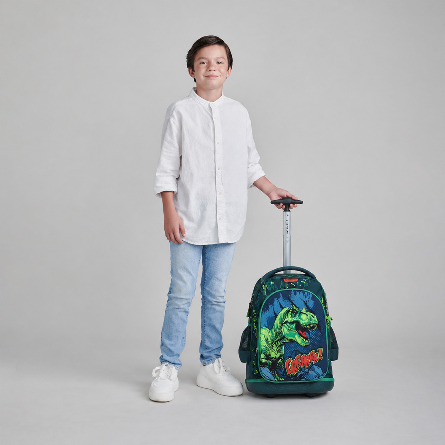 Mochila con Ruedas Chenson Original Azul | Escolar - vista 2