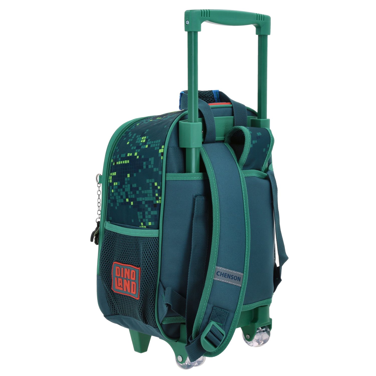Mochila con Ruedas Chenson Original Azul | Escolar Resistente 3