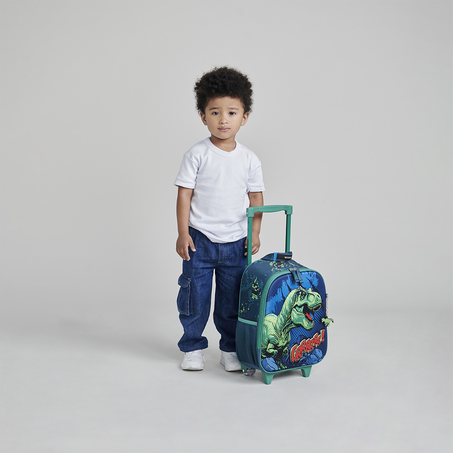 Mochila con Ruedas Chenson Original Azul | Escolar Resistente - vista 2