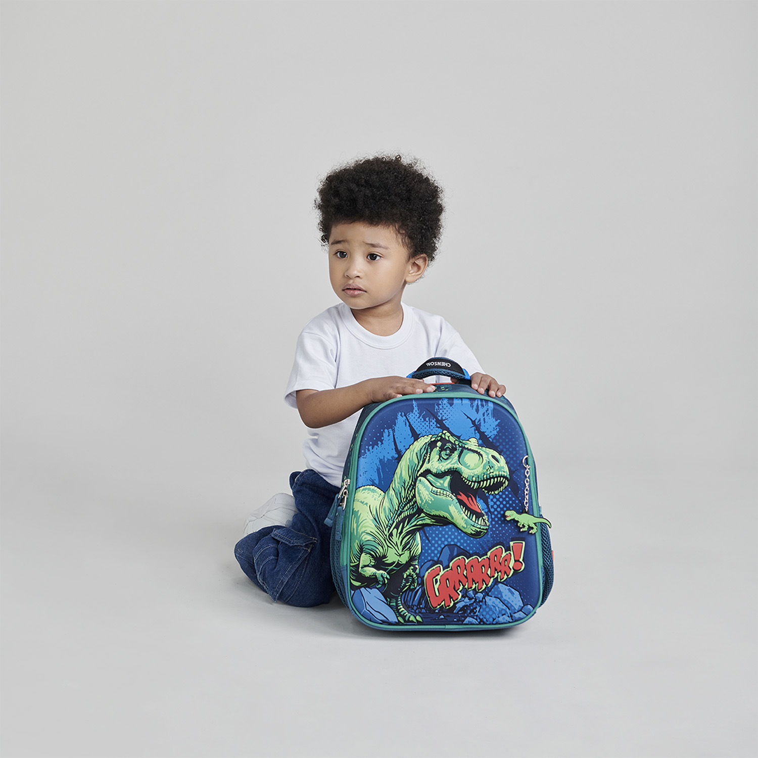 Mochila Chenson Original Azul 25x30 cm Escolar Resistente - vista 2