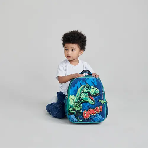 Mochila Chenson Original Azul 25x30 cm Escolar Resistente - vista 2