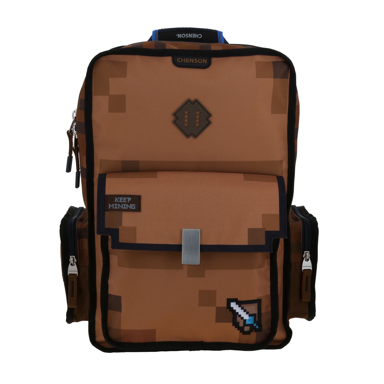Kit Escolar Chenson Original (Mochila + Mochila) Café 2