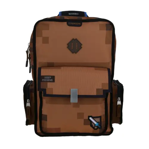 Mochila Chenson Original Café 30cm - Backpack Resistente