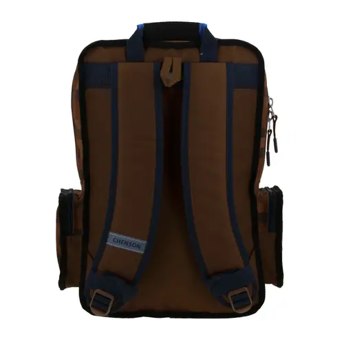 Mochila Chenson Original Café 30cm - Backpack Resistente 4