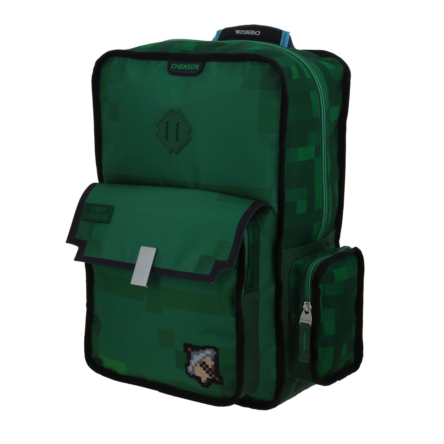 Mochila Chenson Original Verde | Backpack Escolar Resistente 2
