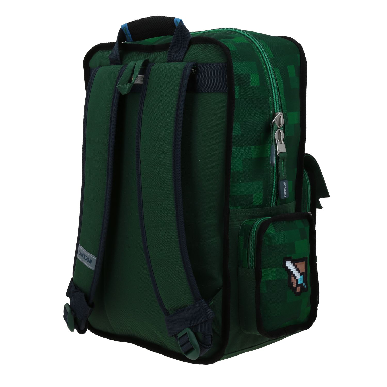 Mochila Chenson Original Verde | Backpack Escolar Resistente 5