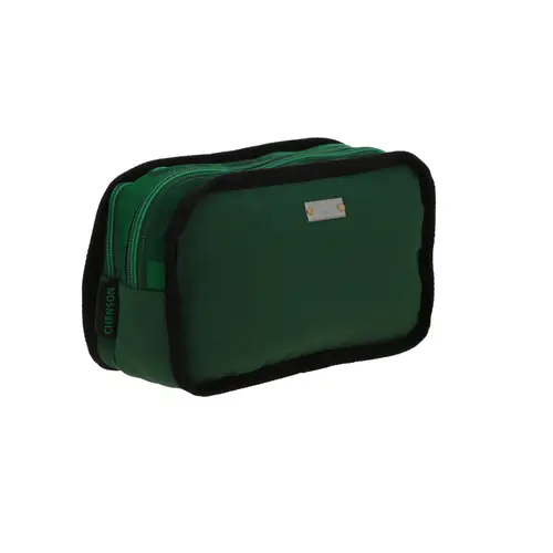 Lapicera Verde Chenson Original Estuche Escolar Portalápices 3