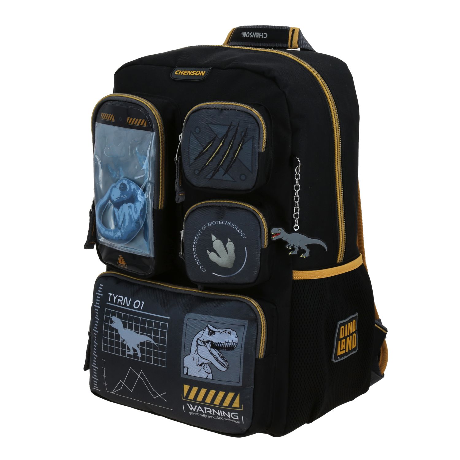 Kit Escolar Mochila + Mochila by Chenson Original Negro 3