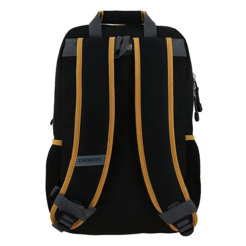 Mochila Chenson Original Negro 28x43 cm | Escolar Resistente 4