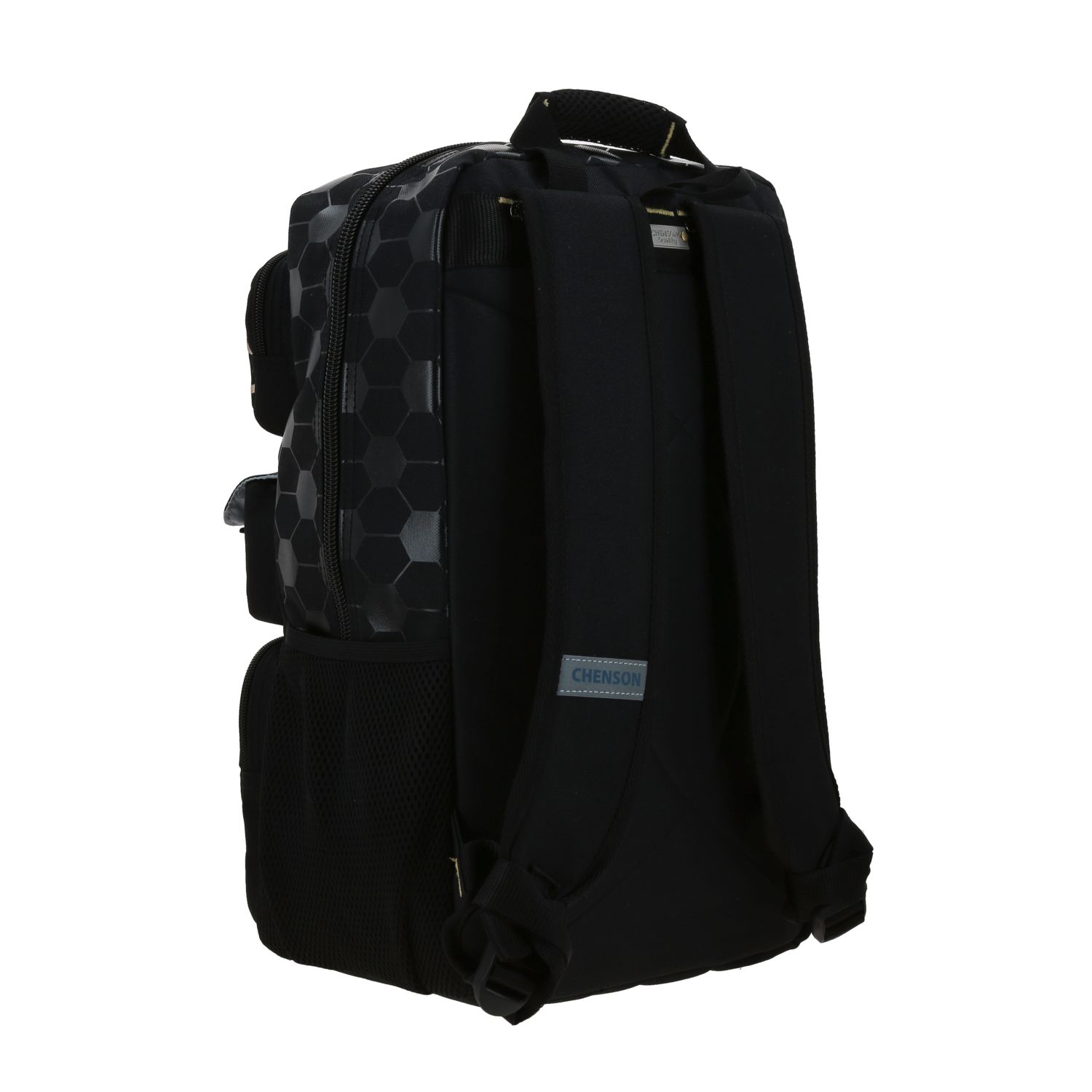 Mochila Chenson Original Negro 28x43x18 Escolar Resistente 3