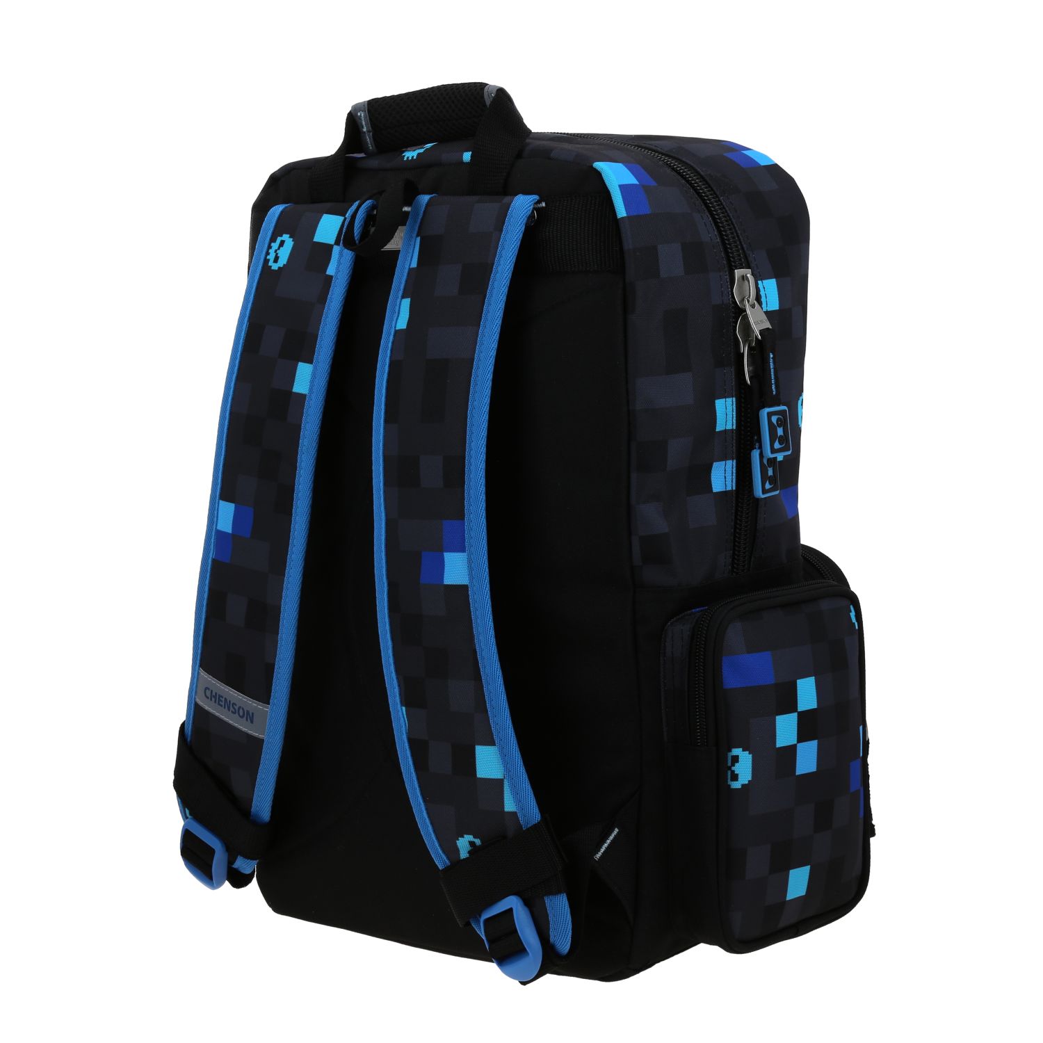 Mochila Chenson Original Negro 27.5cm - Backpack Escolar Resistente 5