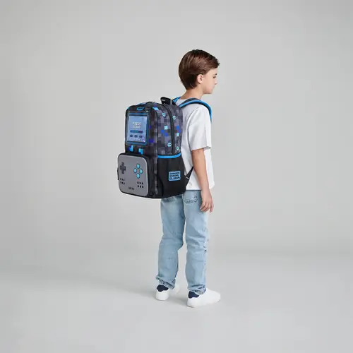 Mochila Chenson Original Negro 27.5cm - Backpack Escolar Resistente - vista 2