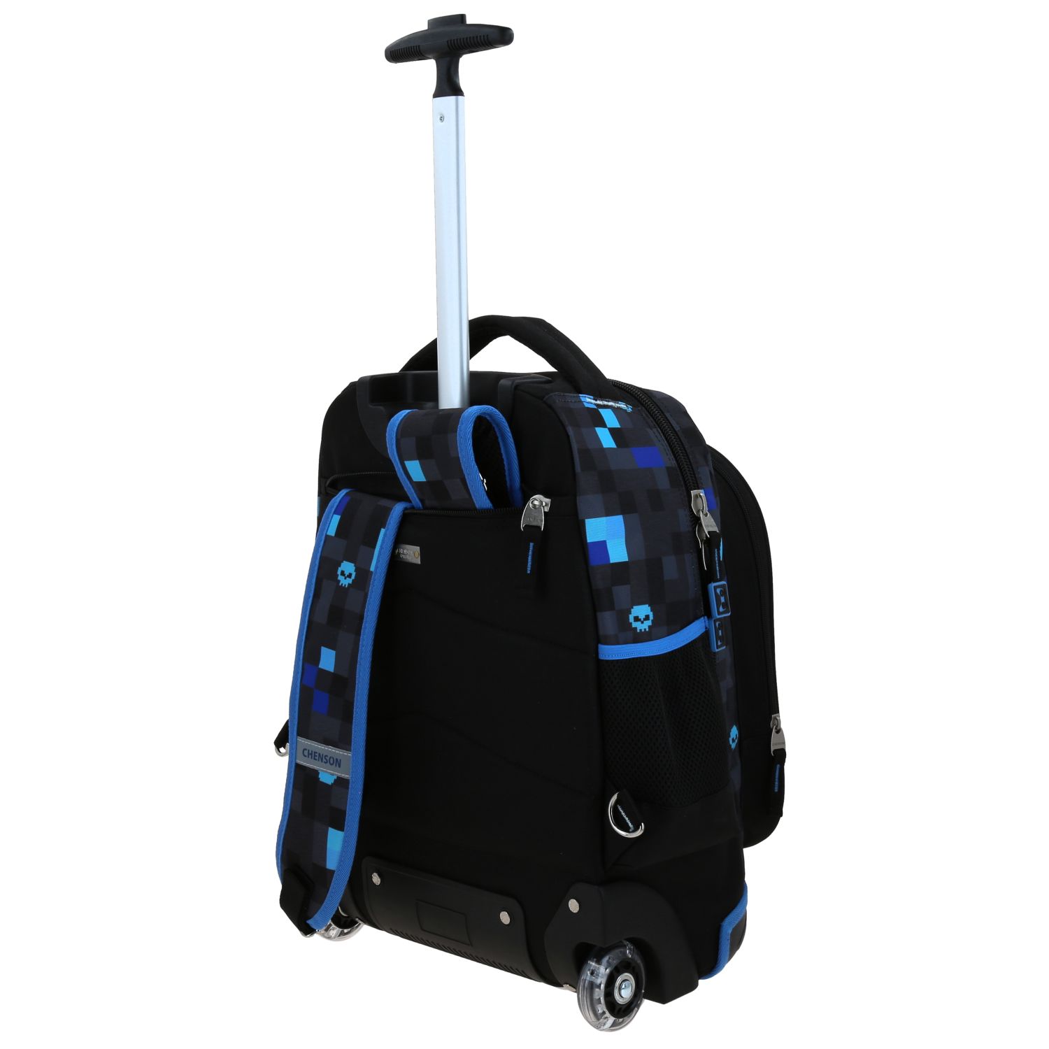 Mochila con Ruedas Chenson Original Negro | Escolar 5