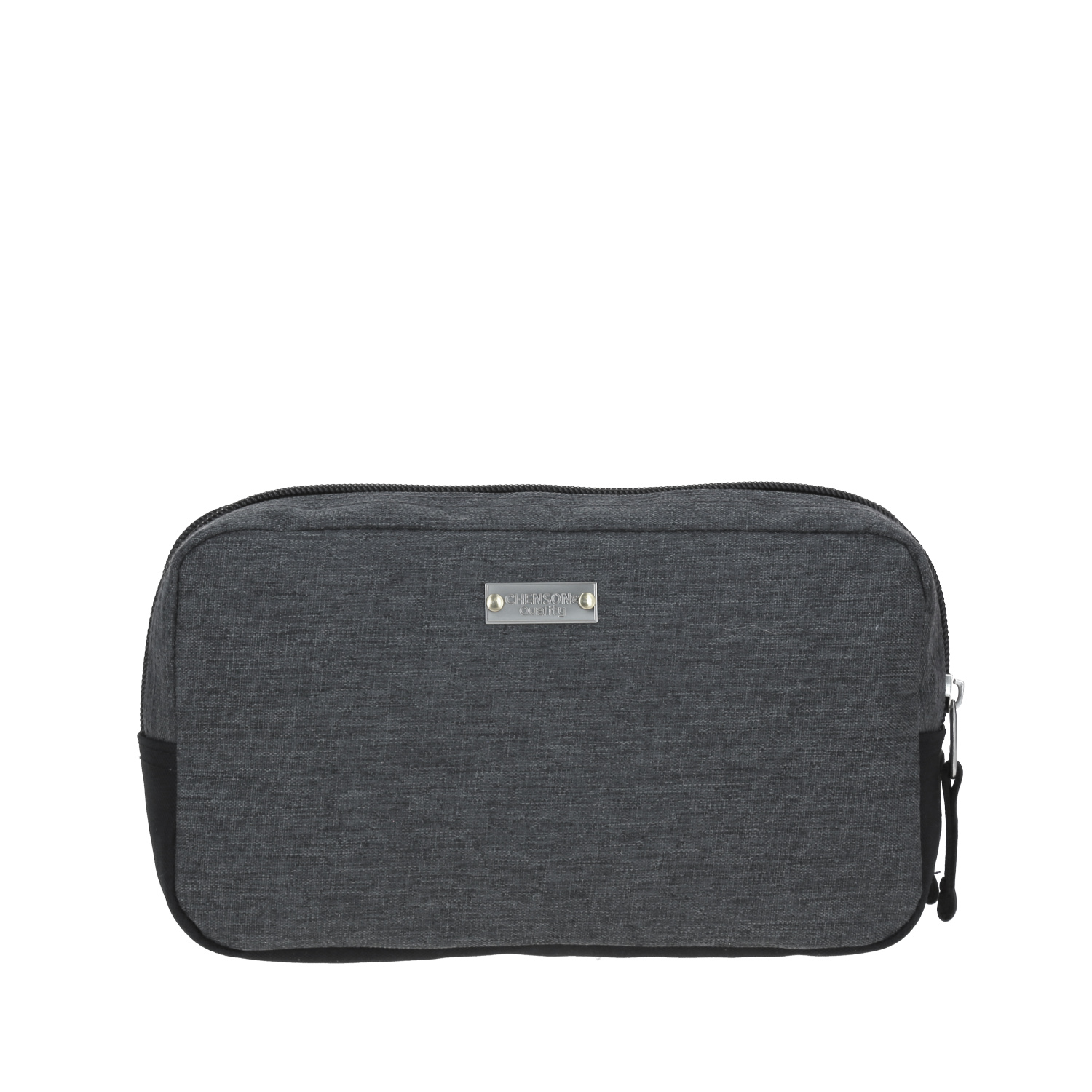 Lapicera profesional Chenson Pro gris con doble compartimento elegante 5