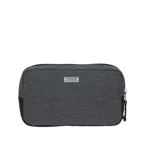 Lapicera profesional Chenson Pro gris con doble compartimento elegante 5