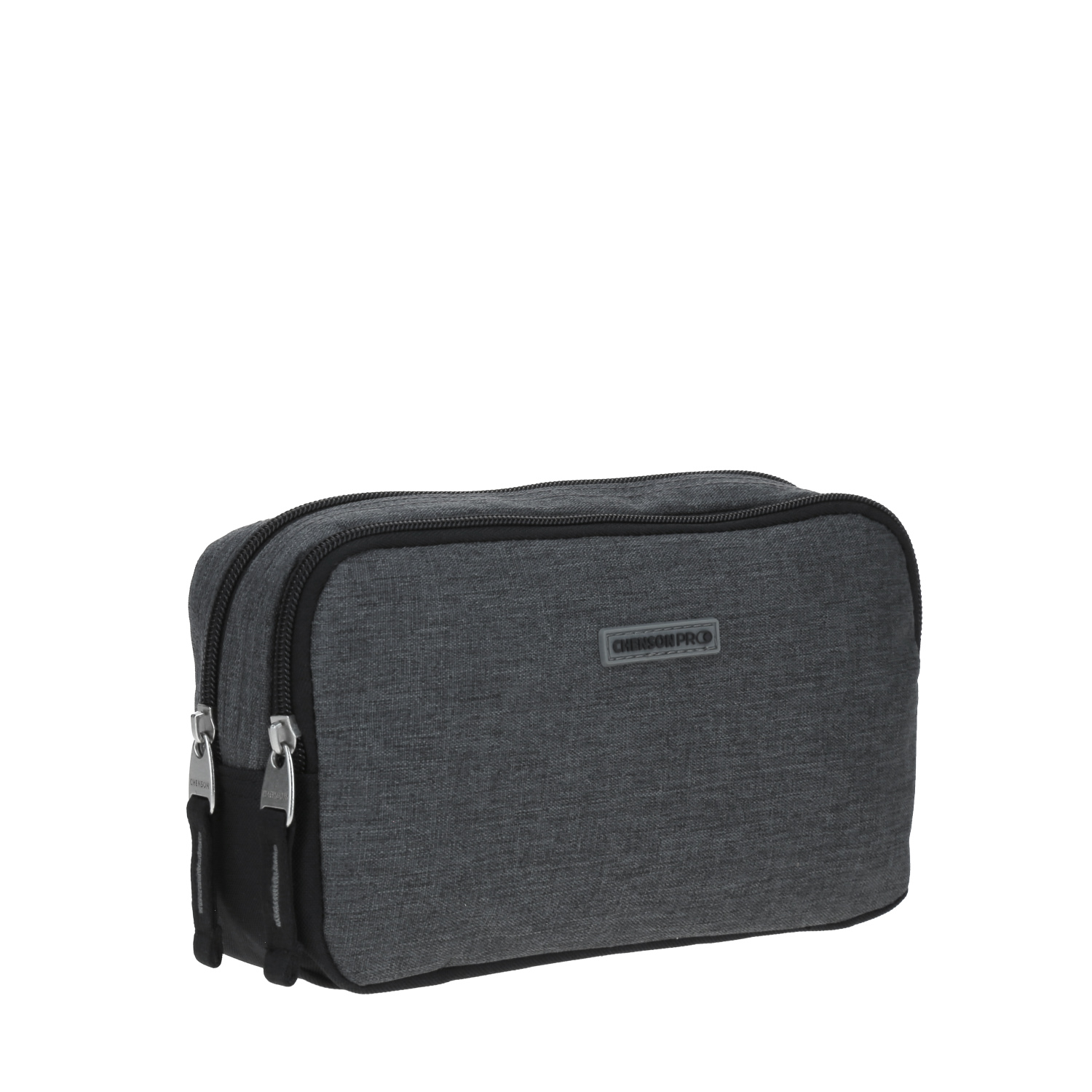 Lapicera profesional Chenson Pro gris con doble compartimento elegante - vista 2