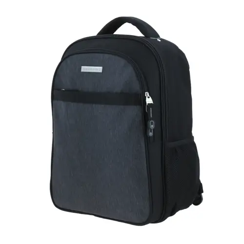 Mochila Ejecutiva Chenson Pro Gris con Organizador Interno - Ideal para Profesionales - vista 2