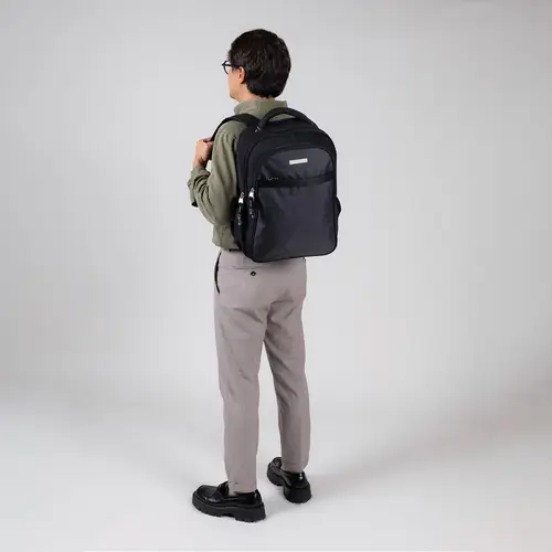 Mochila Profesional Chenson Pro Negra con Organizador y Soporte - vista 2