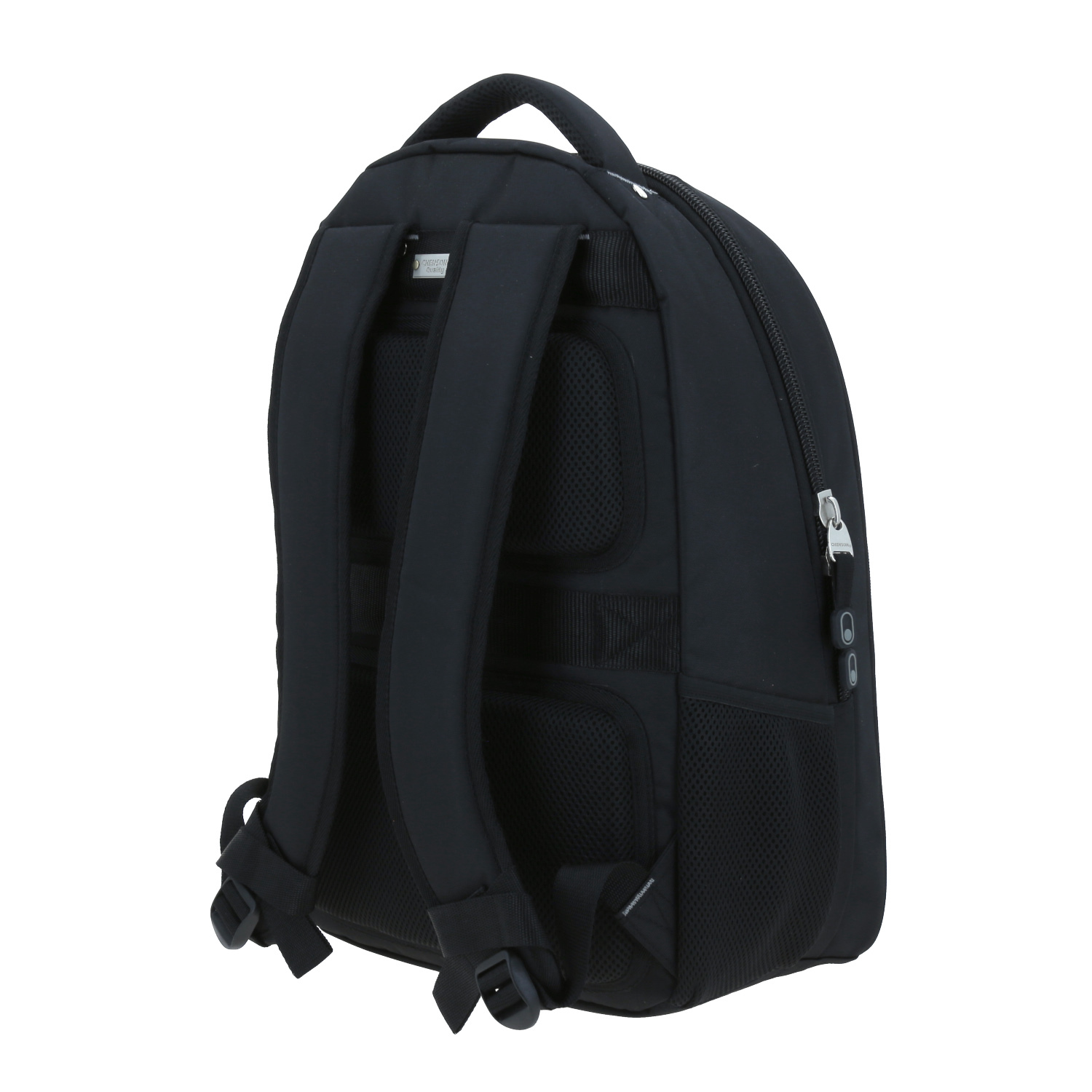 Mochila profesional Chenson Pro negra con organizador y soporte para maleta 5