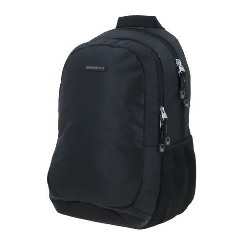 Mochila profesional negra Chenson Pro elegante y organizada 2