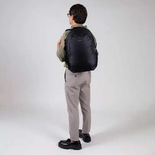 Mochila profesional negra Chenson Pro elegante y organizada - vista 2