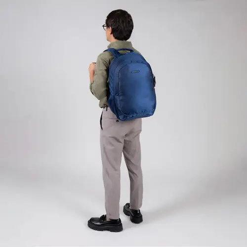 Mochila profesional Chenson Pro azul con organizador interno - vista 2