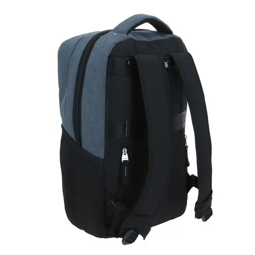 Mochila profesional Chenson Pro gris con soporte para maleta 3