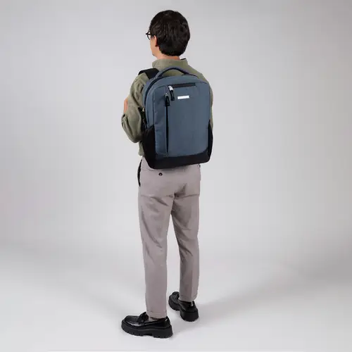 Mochila profesional Chenson Pro gris con soporte para maleta - vista 2