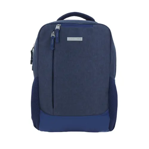 Mochila profesional Chenson Pro azul elegante con soporte para maleta
